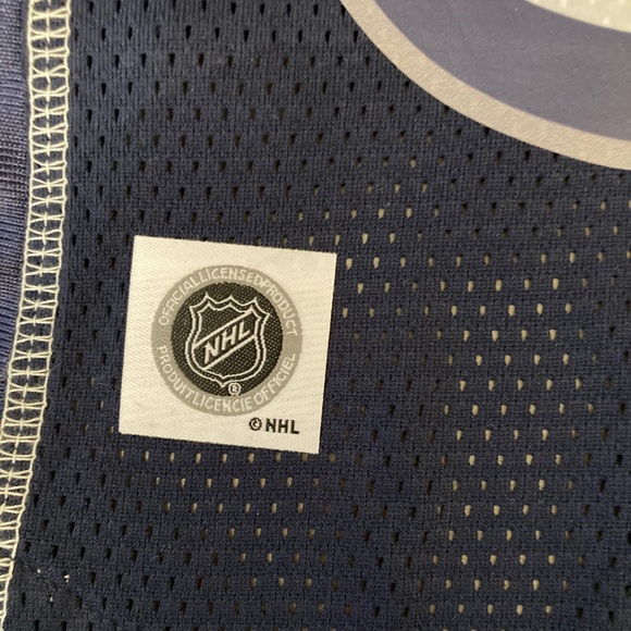 Winnipeg Jets dog jersey and leash - Picture 4 of 7